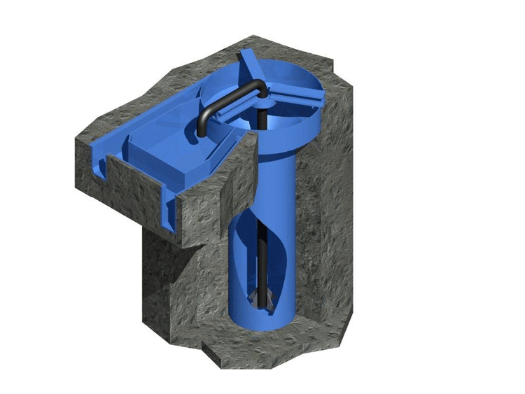 Ilustrační obrázek vírového lapáku písku